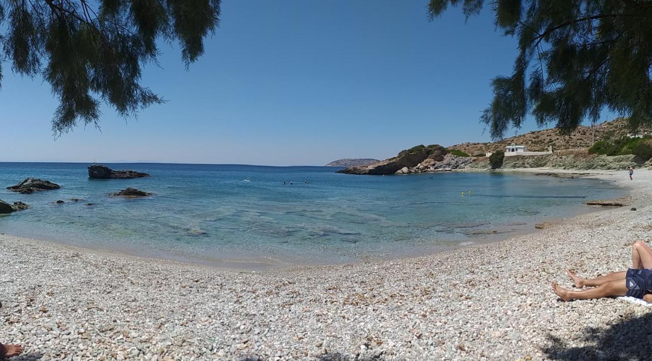 Blue & White Maisonette Over The Sea Near Sounio Sounion Bagian luar foto